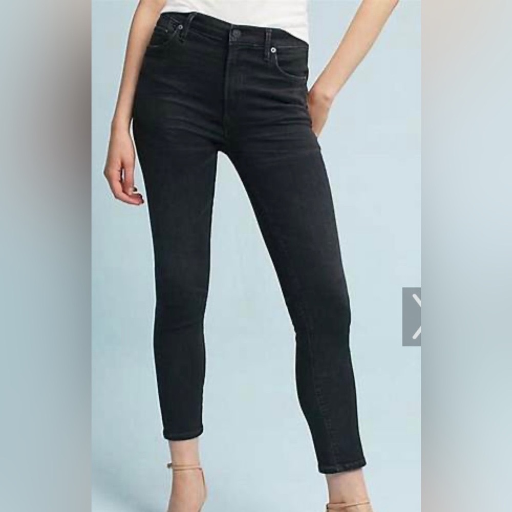 Citizens of Humanity Rocket Crop highrise skinny jeans